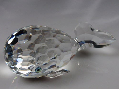 スワロフスキー Swarovski 1991年 廃盤品 『クジラ』 014483
