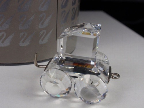スワロフスキー Swarovski 2003年 廃盤品 『Train Tender Car』 015147