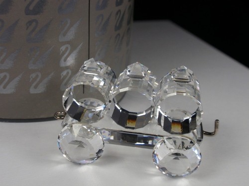 スワロフスキー Swarovski 2002年 廃盤品 『Train Petrol Wagon』 015151