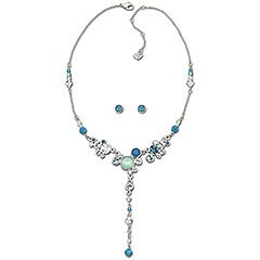 SWAROVSKI スワロフスキー シェル パール ブルー SWAROVSKI スワロフスキー Swarovski 『Gisele Blue セット