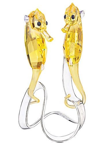 スワロフスキー Swarovski 廃盤品 クリスタル 置物 『タツノオトシゴ