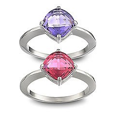 スワロフスキー Swarovski 『Lea Tanzanite リング』 指輪 1047374