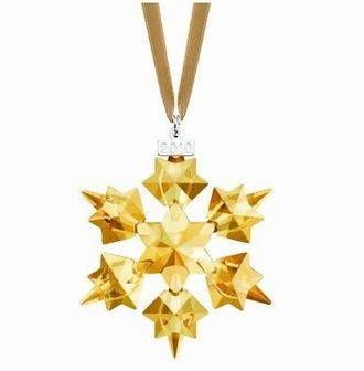 スワロフスキー Swarovski クリスタル 『SCS クリスマスオーナメント,2010年度限定品』 1054560