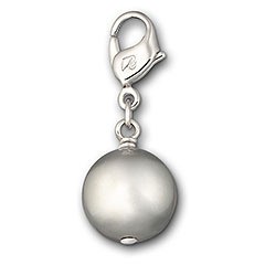 スワロフスキー Swarovski 『Light Grey Pearl チャーム』 1057960