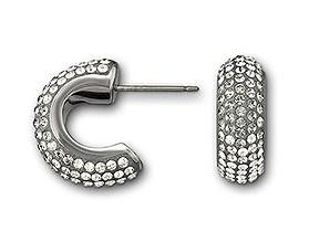 スワロフスキー Swarovski 『Maggy Black Diamond ピアス』 1062622