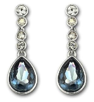 スワロフスキー Swarovski 『Meringue Montana ピアス』 1062667