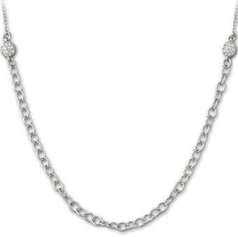 スワロフスキー Swarovski 『Long Rhodium Charm ネックレス』 1066550
