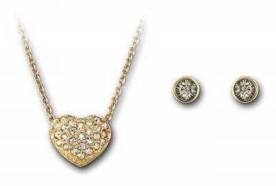 スワロフスキー Swarovski 『Heart Golden Shadow セット』 1070053