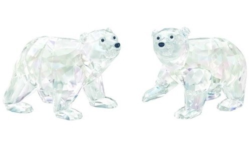 スワロフスキー Swarovski SCS 2010年限定 『ホッキョクグマの赤ちゃん Crystal Moonlight』 1079156