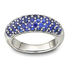 スワロフスキー Swarovski 『Maeva Dark Blue 輪っか』 指環 1082416