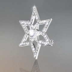 SUWAROVSKI　ブローチ スワロフスキー Swarovski 『Pleasure ブローチ』 1106487の通販はau