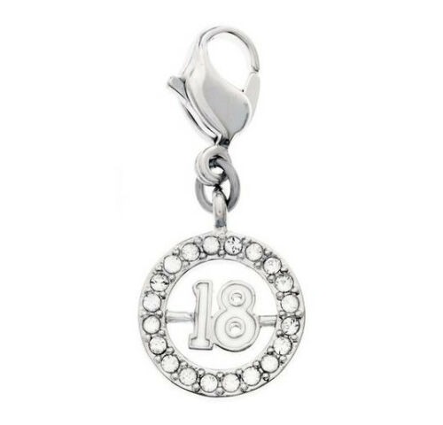 スワロフスキー Swarovski 18 チャーム クリアクリスタル バッグチャーム 1109728