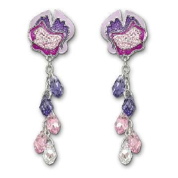 スワロフスキー Swarovski 『Alice-Flower Garden ピアス』 1111000