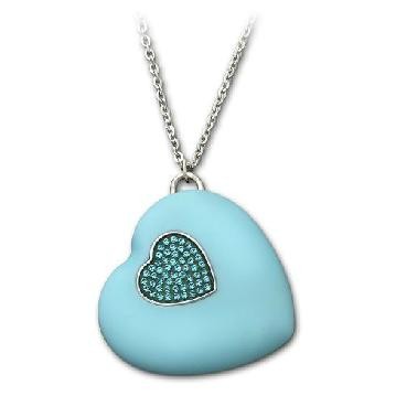 スワロフスキー Swarovski 『USB Heart Blue Zircon』 1116972