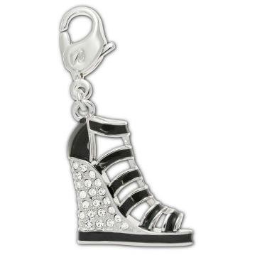 スワロフスキー Swarovski 『Black Platform Sandal チャーム』 1128436