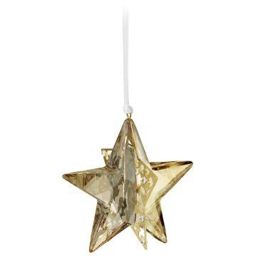 スワロフスキー Swarovski 『クリスマスオーナメント スター, Crystal Golden Shadow』 1140008の通販は 15,444円
