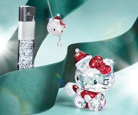 Swarovski（スワロフスキー）ハローキティ クリスマス （保管品