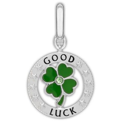 スワロフスキー Swarovski 『Clover Coin チャーム』 1161009