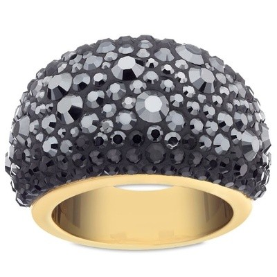 スワロフスキー Swarovski 『Mini Black and Gold Chic リング』 指輪 1181447