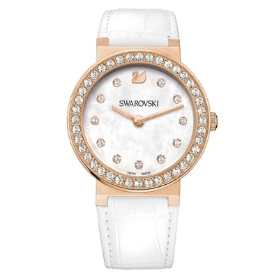 スワロフスキー Swarovski 腕時計 Citra Sphere - white, rose gold ウォッチ 1185830