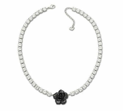 スワロフスキー Swarovski セタ ブラック ローズ ネックレス 1191071の 