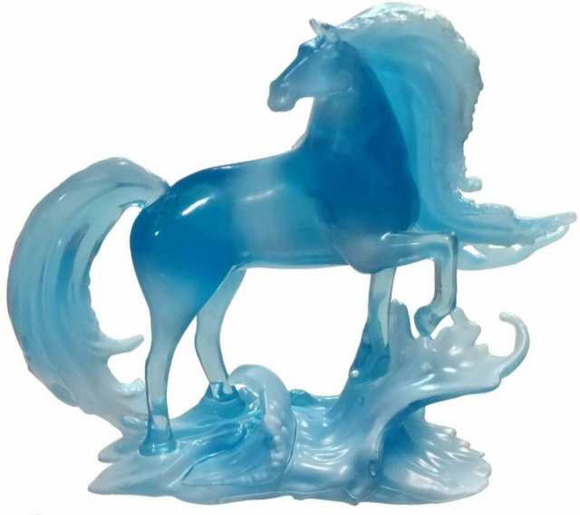 アナと雪の女王2 ノック Blue Ice Horse PVC フィギュア Loose Cake