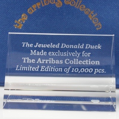 スワロフスキー Swarovski 『Disney Arribas Jeweled ドナルドダック スタンド&プレート付き』 1401301_3