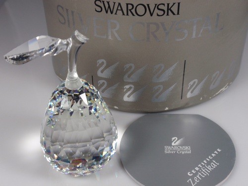 スワロフスキー Swarovski 1997年 廃盤品 『洋ナシ』 162885 置物