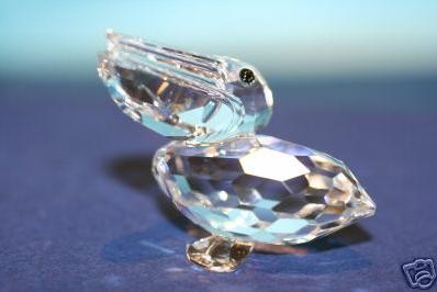 スワロフスキー Swarovski 2002年 廃盤品 置物 鳥 ペリカン フィギュア pelican 171899