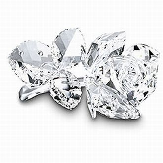 ひー スワロフスキー Swarovski クリスタル 『バラ』 174956の通販はau PAY