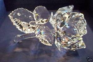 スワロフスキー Swarovski クリスタル 『バラ』 174956の通販はau PAY