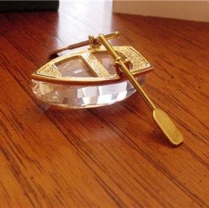 スワロフスキー Swarovski 1999年 廃盤品 『Row Boat ボート』 176083
