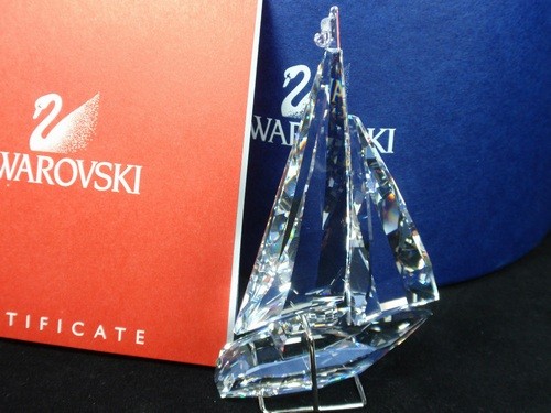 スワロフスキー Swarovski 2004年 廃盤品 『ヨット』 183269