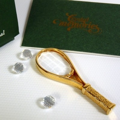 スワロフスキー スワロフスキー Swarovski 1998年 廃盤品 『テニスラケット』 183280の