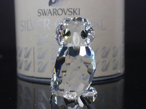 スワロフスキーSWAROVSKIフクロウの赤ちゃん【廃番品】 SWAROVSKI Idyllia フクロウの赤ちゃん スワロフスキー SWAROVSKI