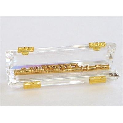 スワロフスキー Swarovski 2001年 廃盤品 『フルート, ゴールドコーティング』 191601の通販は