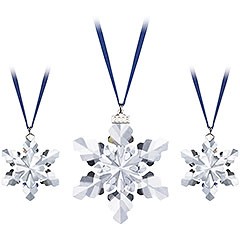 スワロフスキー Swarovski 『2008 クリスマスオーナメント（3個