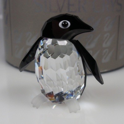 スワロフスキー Swarovski 1999年 廃盤品 『マダムペンギン』 206997 その他インテリア小物・置物