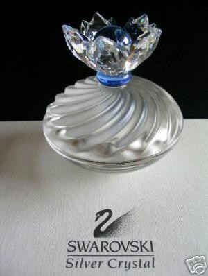 スワロフスキー Swarovski 2000年 廃盤品 『Blue Flower Jewel