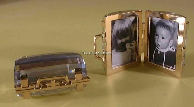 スワロフスキー Swarovski 写真立て スーツケース型 SUITCASE