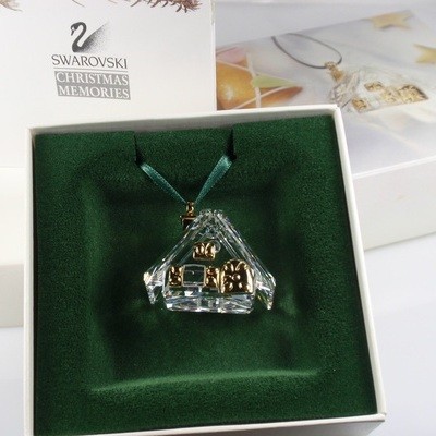 スワロフスキー Swarovski 2002年 廃盤品 『ジンジャーブレッドハウス