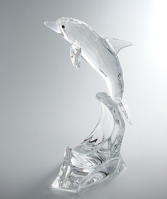 スワロフスキー Swarovski 2004年 廃盤品 イルカ 『ドルフィン Maxi
