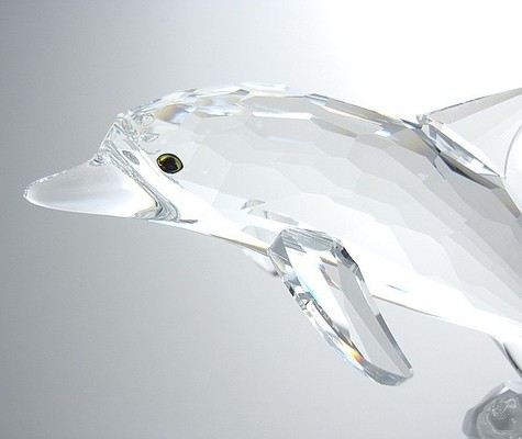 スワロフスキー Swarovski 2004年 廃盤品 イルカ 『ドルフィン Maxi