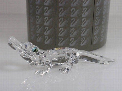 スワロフスキー Swarovski 2004年 廃盤品 『ワニ』 221629