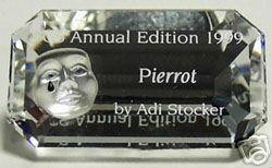 スワロフスキー Swarovski クリスタル 『1999 Annual Pierrot Plaque』 231678