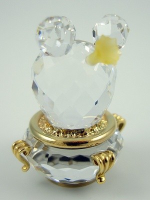 スワロフスキー Swarovski 2001年 廃盤品 『サボテン, Light Topaz