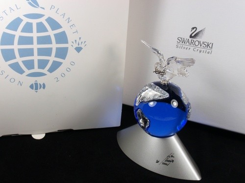 新年限定価格】ミレニアム地球儀＊スワロフスキー スワロフスキー