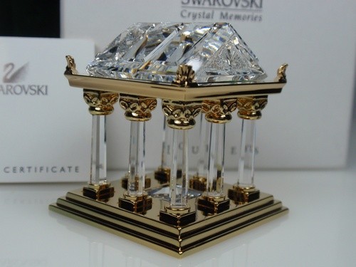 スワロフスキー Swarovski 2003年 廃盤品 『ギリシャの寺院』 243446
