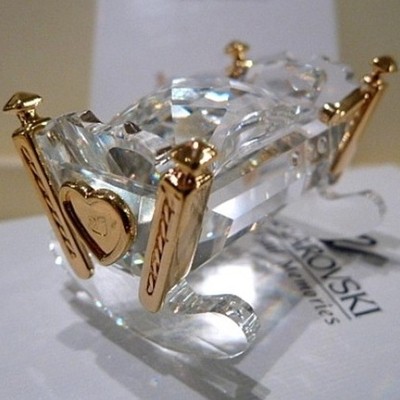 スワロフスキー　ゆりかご　廃盤品　243451 ⭐︎2004 ⭐︎新品未使用⭐︎ スワロフスキー Swarovski 2004年 廃盤品 『ゆりかご』 243451の