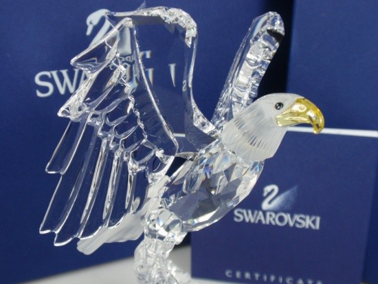 スワロフスキー Swarovski クリスタル 廃盤品 『ハクトウワシ』 248003